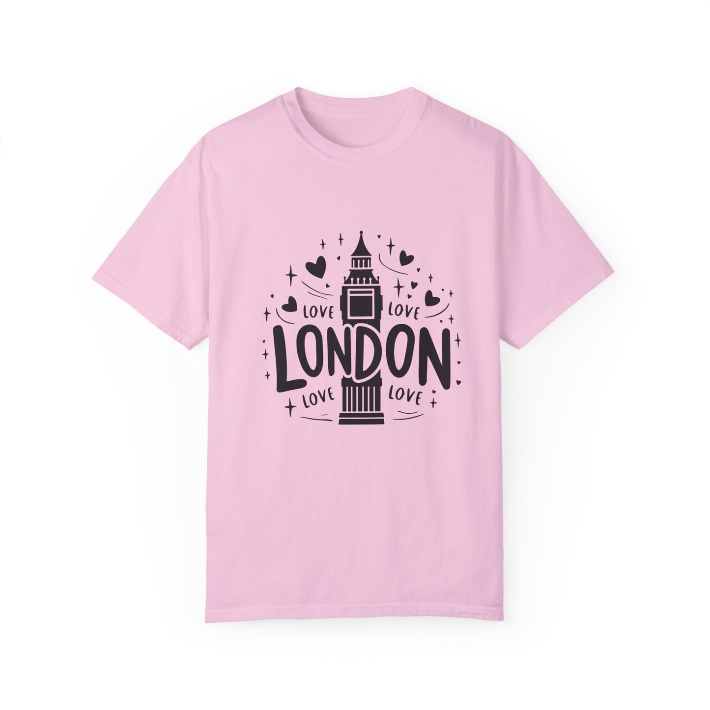 London is Love Elegant Unisex Garment-Dyed T-shirt