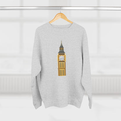 Unisex Crewneck Sweatshirt - Iconic Big Ben Clock Tower