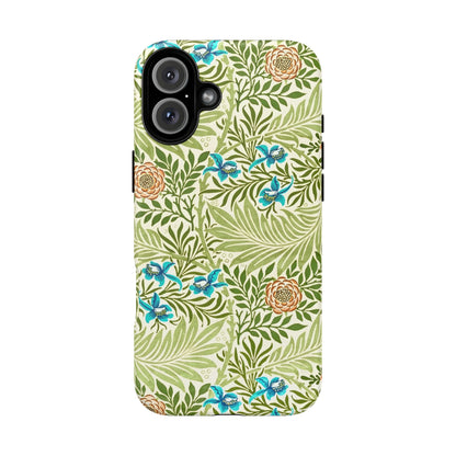 Tough Cases Phone Case, Botanical Print Phone Cover, Floral Smartphone Accessory, Nature-Inspired Tech Gear, Gift for Plant Lovers