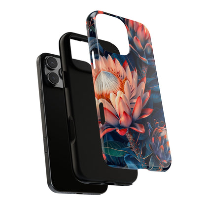 Floral Phone Case | Tough Cases, Floral Design, Phone Accessory, Gift for Her, Customizable Case, Nature Lover Gift