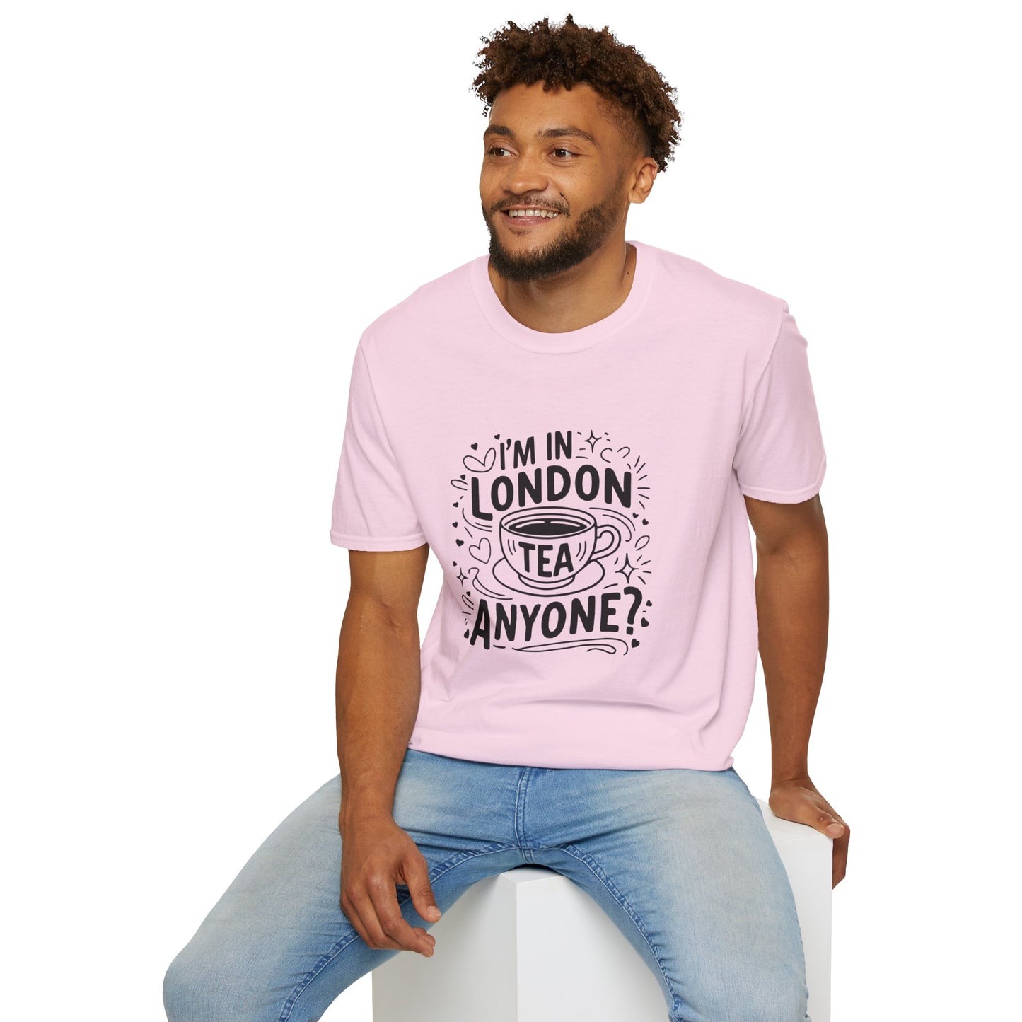 London's Nostalgic Tea Trendy Unisex Softstyle T-Shirt