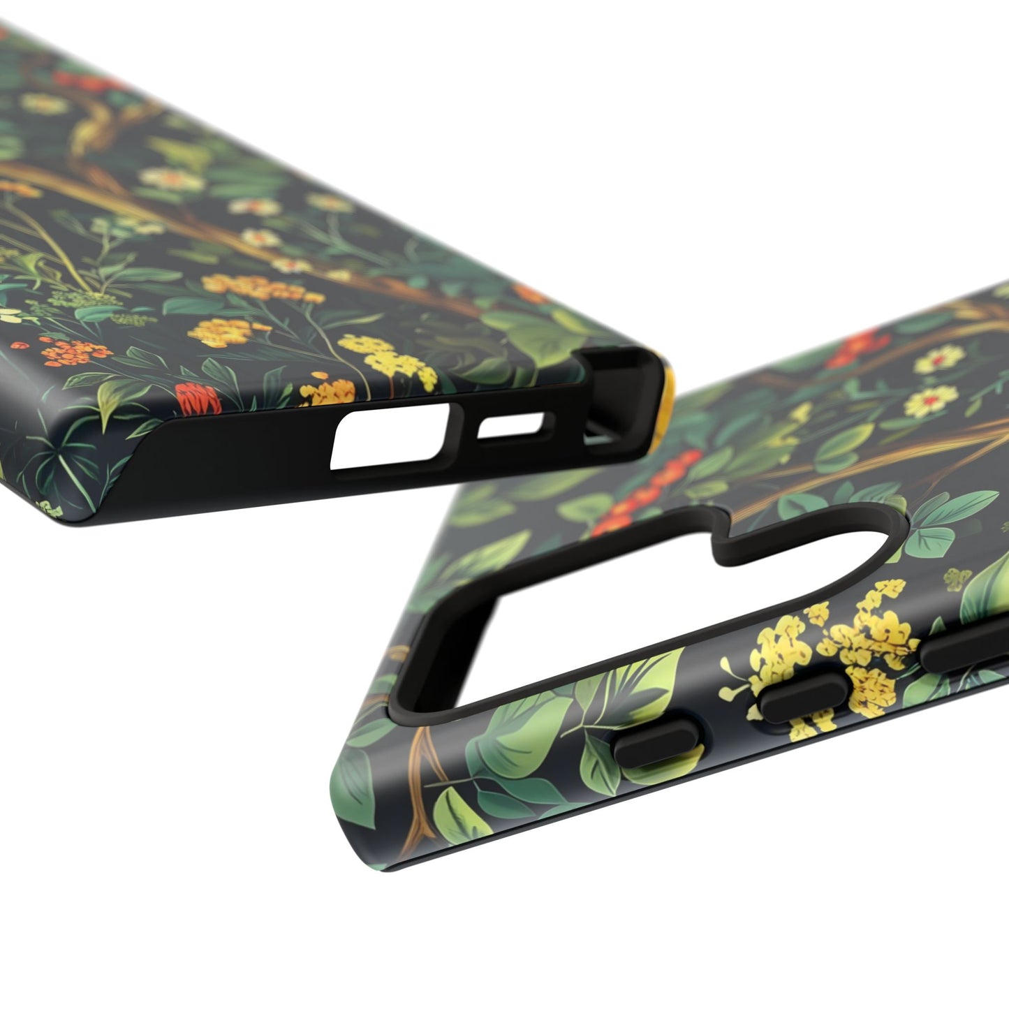 Floral iPhone Case, Nature Inspired Tough Case, Botanical Phone Cover, Eco-Friendly Gift, Unique Floral Design