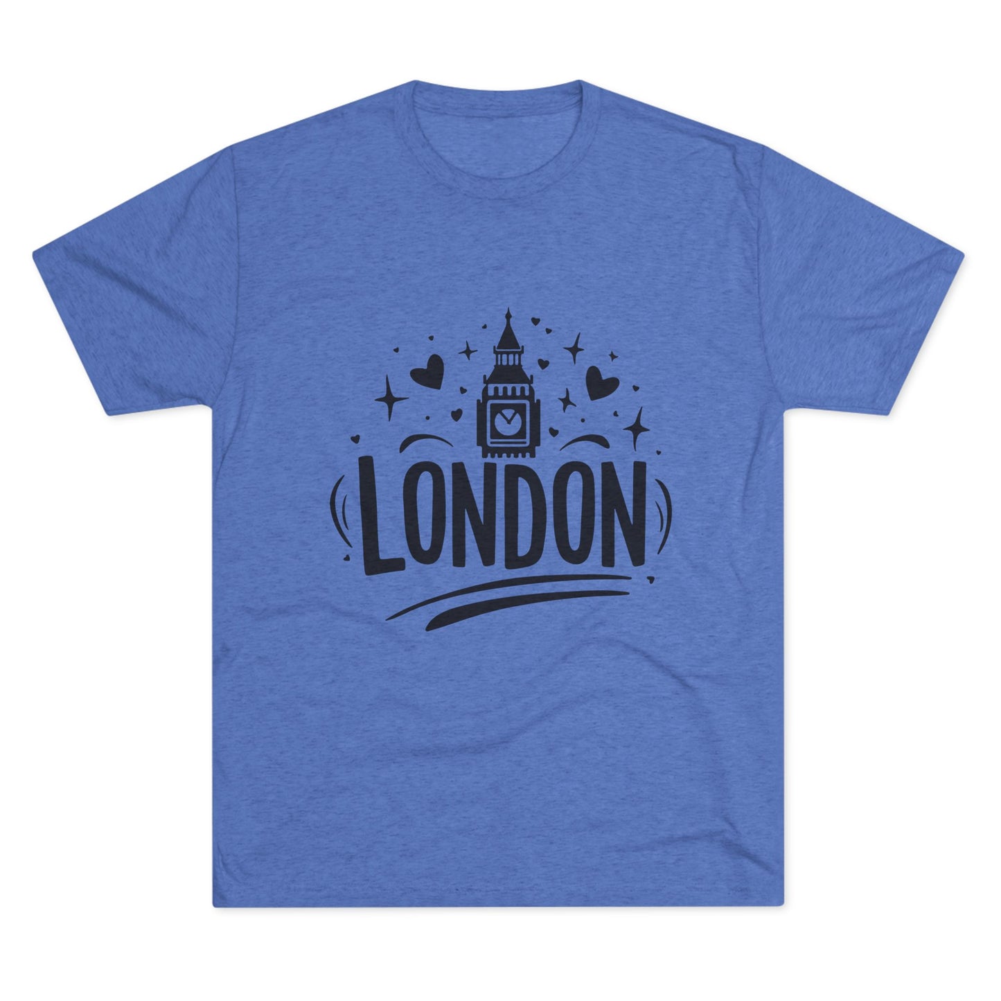 London Cozy Unisex Tri-Blend Crew Tee