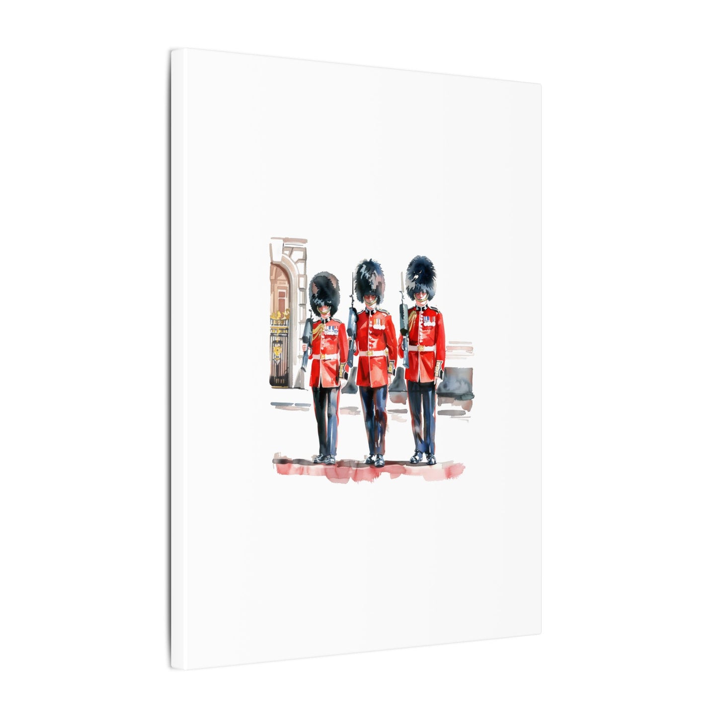Royal Guards Canvas Print, British Wall Art, Home Decor, Unique Gift, London Culture