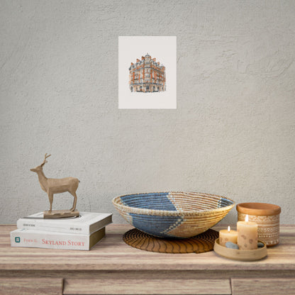 Elegant Architectural Rolled Posters, Art Prints for Home Decor, Gift for Housewarming, Wall Art for Living Room, Unique Art Decor