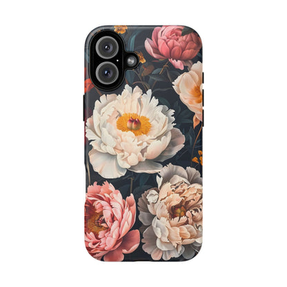 Floral Phone Case, Tough Phone Cover, Flower Design, Unique Gift for Her, Trendy Accessory, Spring Decor