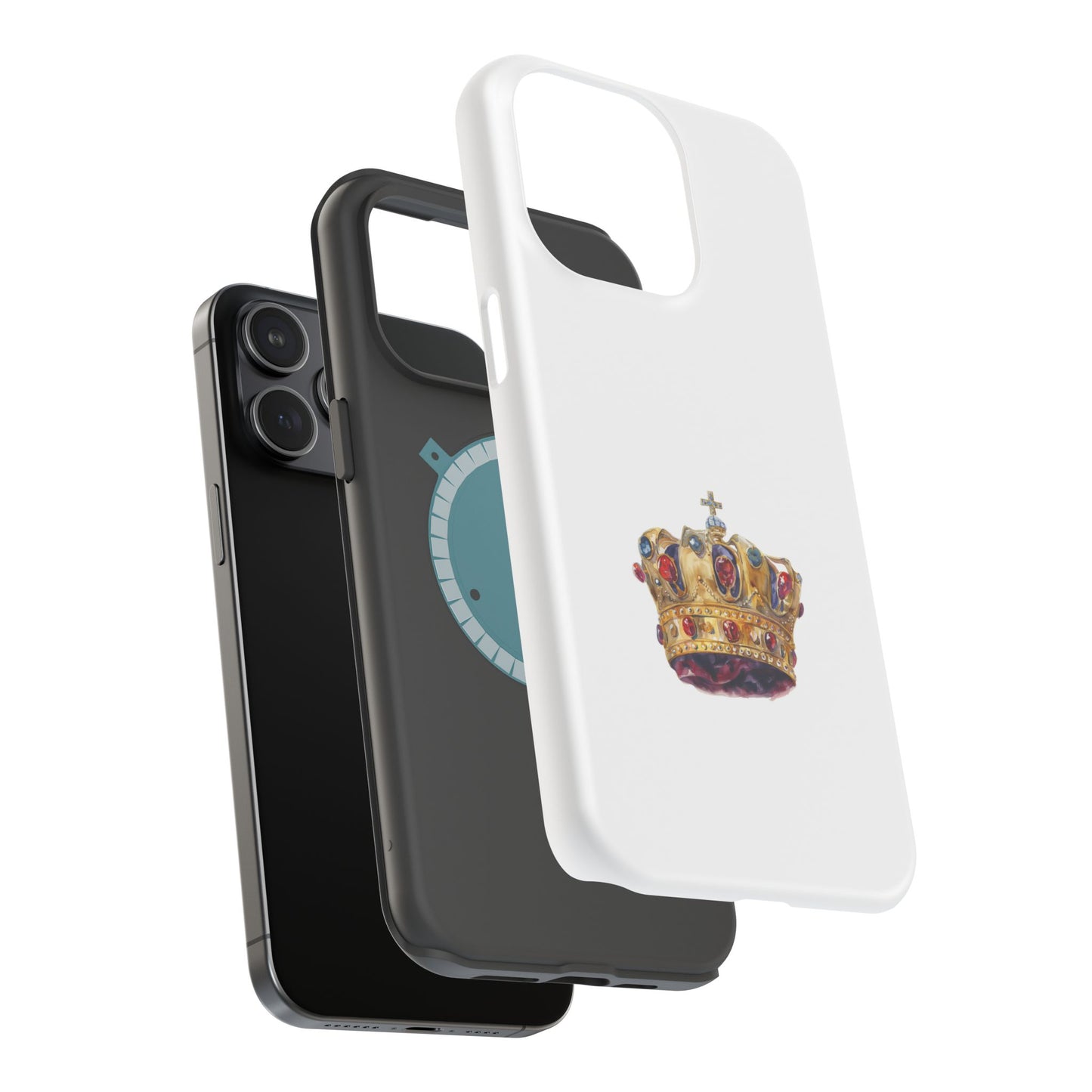 Crown Magnetic iPhone Cases - Stylish Phone Protectors, Custom Designs, Perfect Gift for Crown Lovers, Trendy Tech Accessories, Unique [...]
