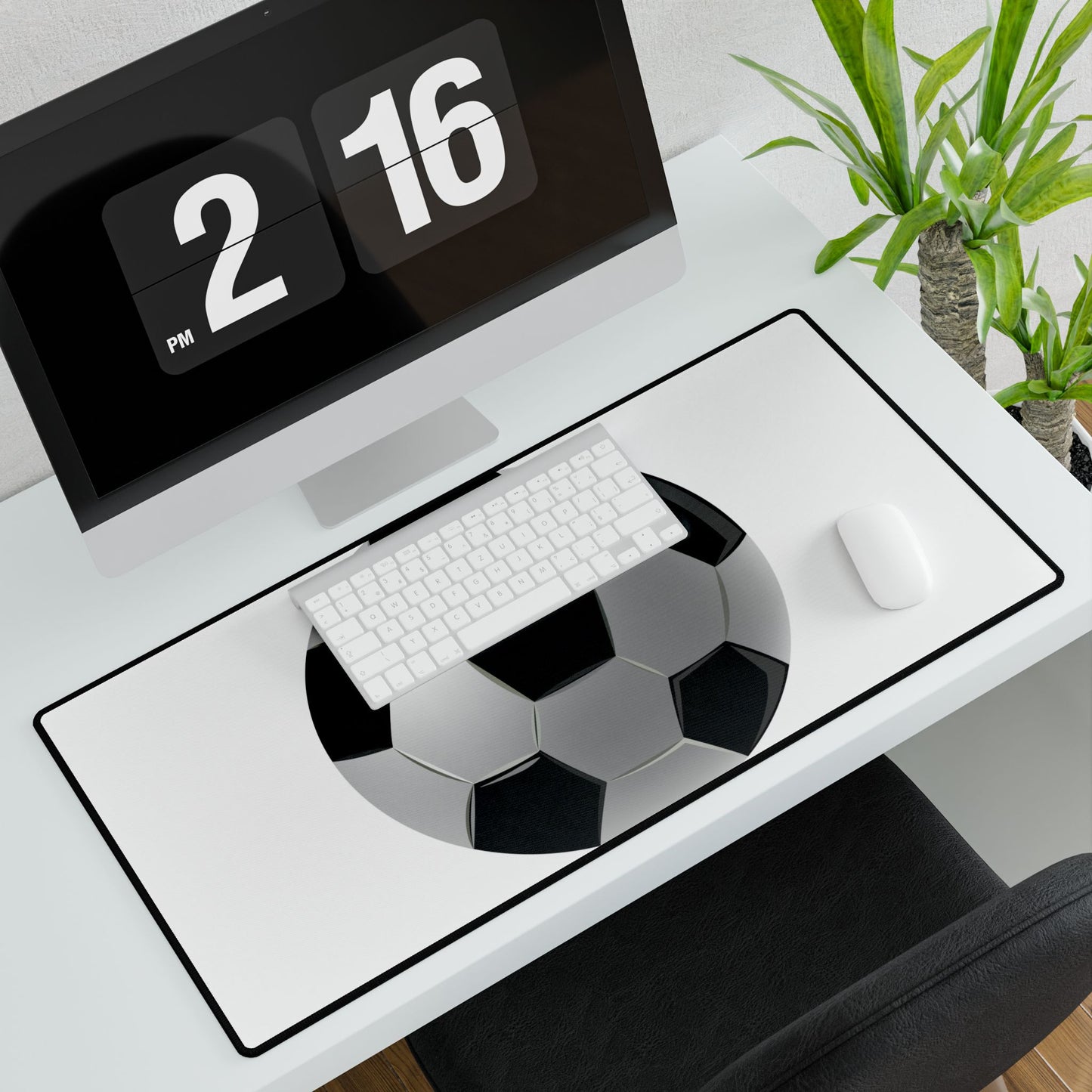Soccer-Themed Desk Mats for Sports Lovers, Gaming, Office Decor, Personalized Desk Accessories, Gifts for Soccer Fans