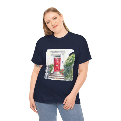 Unisex Heavy Cotton Tee - Embracing Classic British Nature Charm and Style