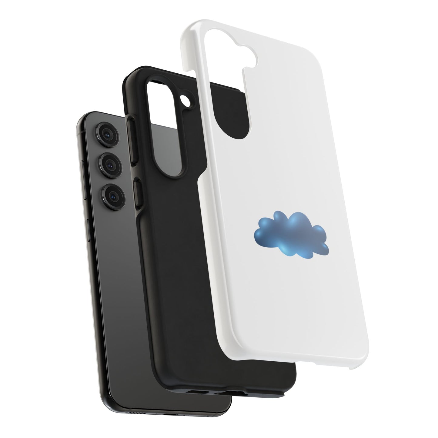 Cloudy Tough Phone Cases, Protective Cases for iPhones, Cute Cloud Design, Ideal Gift for Students, Stylish Accessories for Everyone
