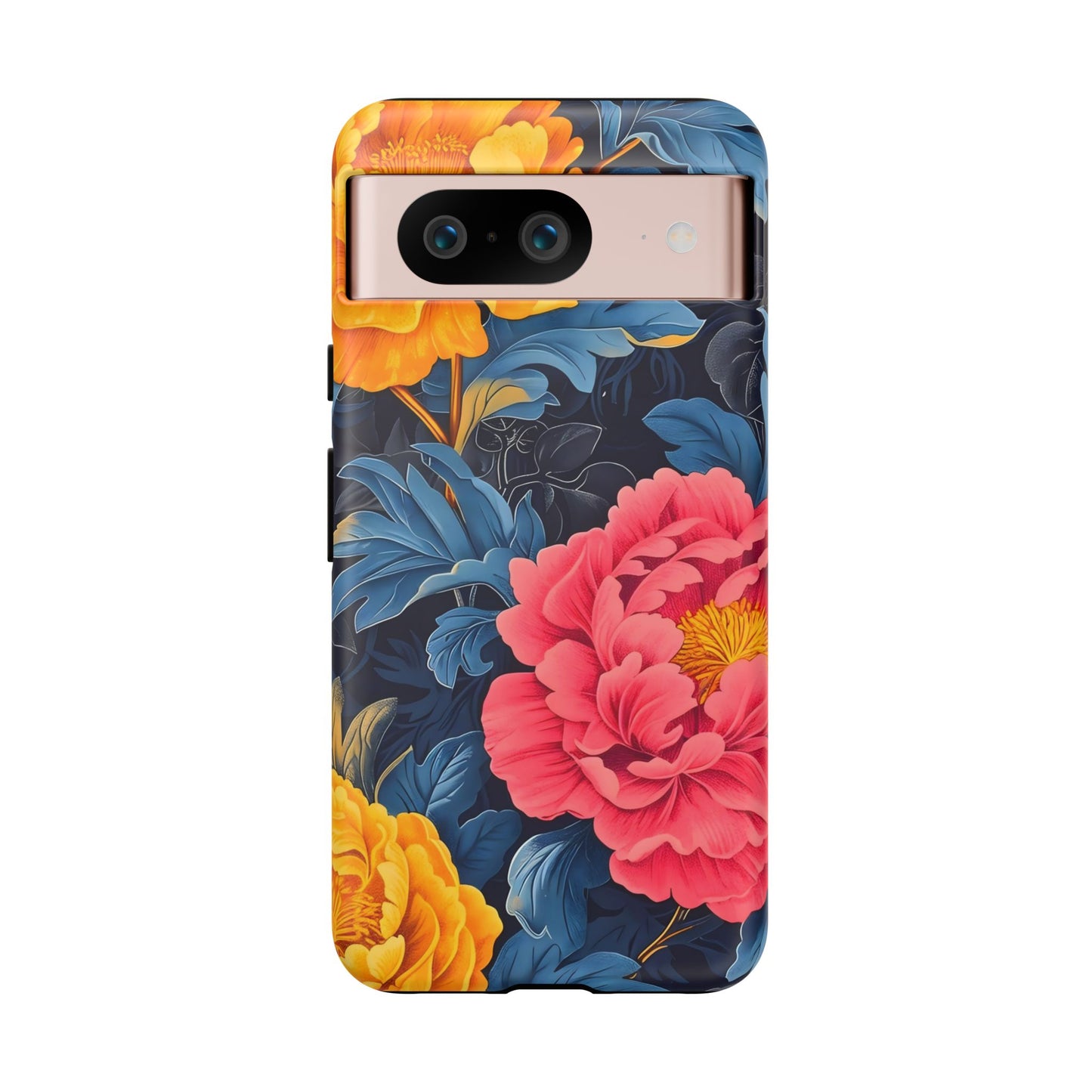 Floral Phone Case, Tough Cases, Stylish Mobile Cover, Gifts for Her, Phone Accessories, Unique Flower Design