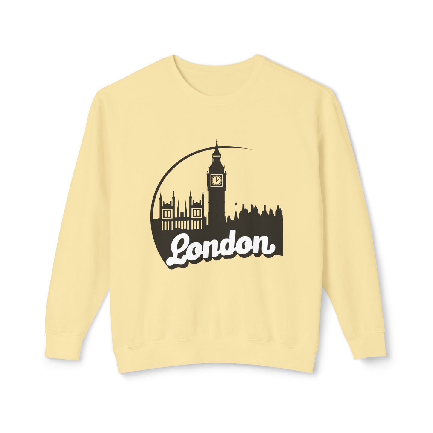 Unisex Lightweight Crewneck Sweatshirt - London's Aesthetic