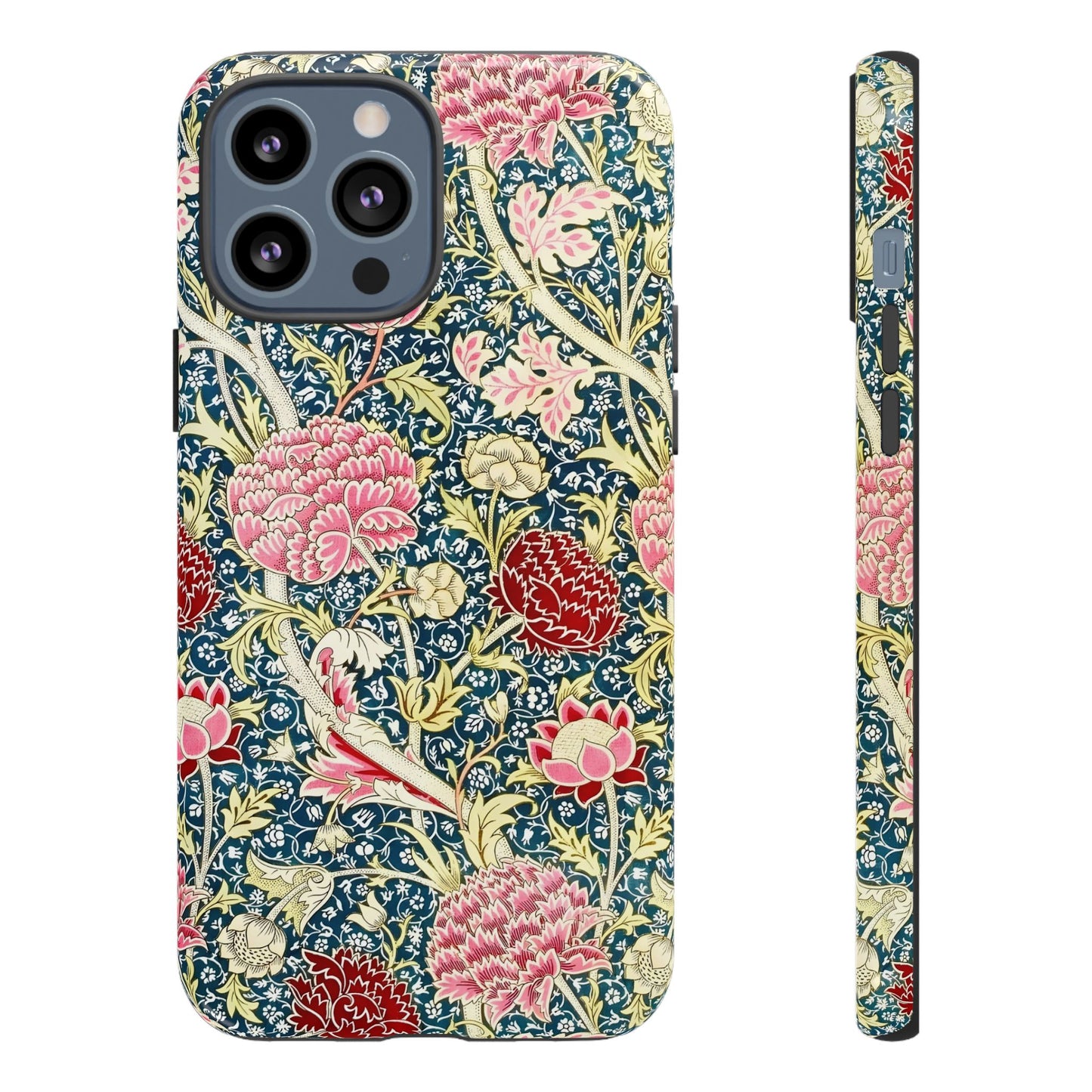 Floral Phone Case, Tough Cases, Durable Phone Cover, Stylish Phone Protector, Gift Idea for Nature Lovers, Floral Pattern Tech Accessories