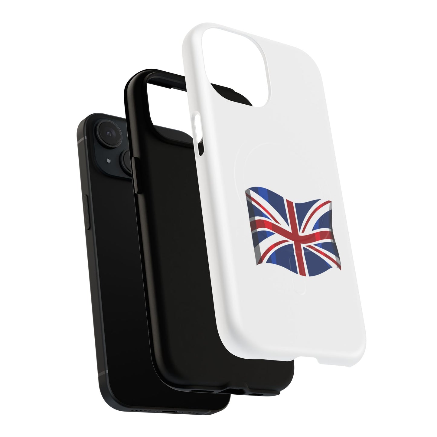 Union Jack Tough Magnetic Case, Durable Phone Cover, British Flag Cell Phone Protector, Gift for UK Lovers, Travel Accessories