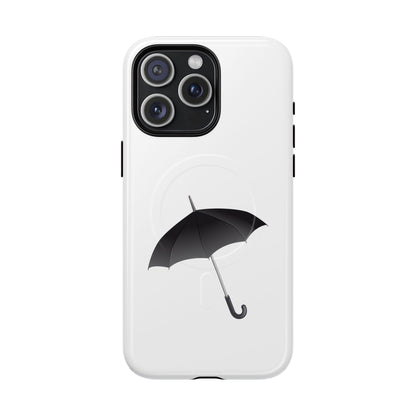 Stylish Magnetic Phone Case with Umbrella Design, Gift for Tech Lovers, Phone Accessory, Modern Design, Unique Cell Phone Cover