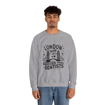 Unisex Heavy Blend™ Crewneck Sweatshirt - London is having most Bridges