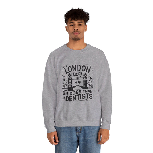 Unisex Heavy Blend™ Crewneck Sweatshirt - London is having most Bridges