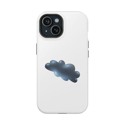 Cloudy Magnetic Tough Case for iPhone, Stylish Phone Cover, Cloud Design, Unique Gift Idea, Durable Protection