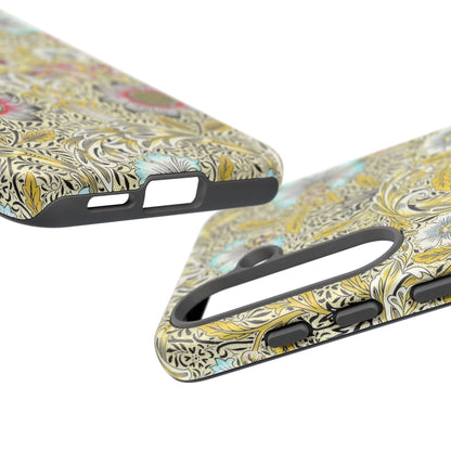 Floral Phone Case - Tough Cases, Floral Design, Stylish, Protective, Unique Gift for Her, Phone Accessories
