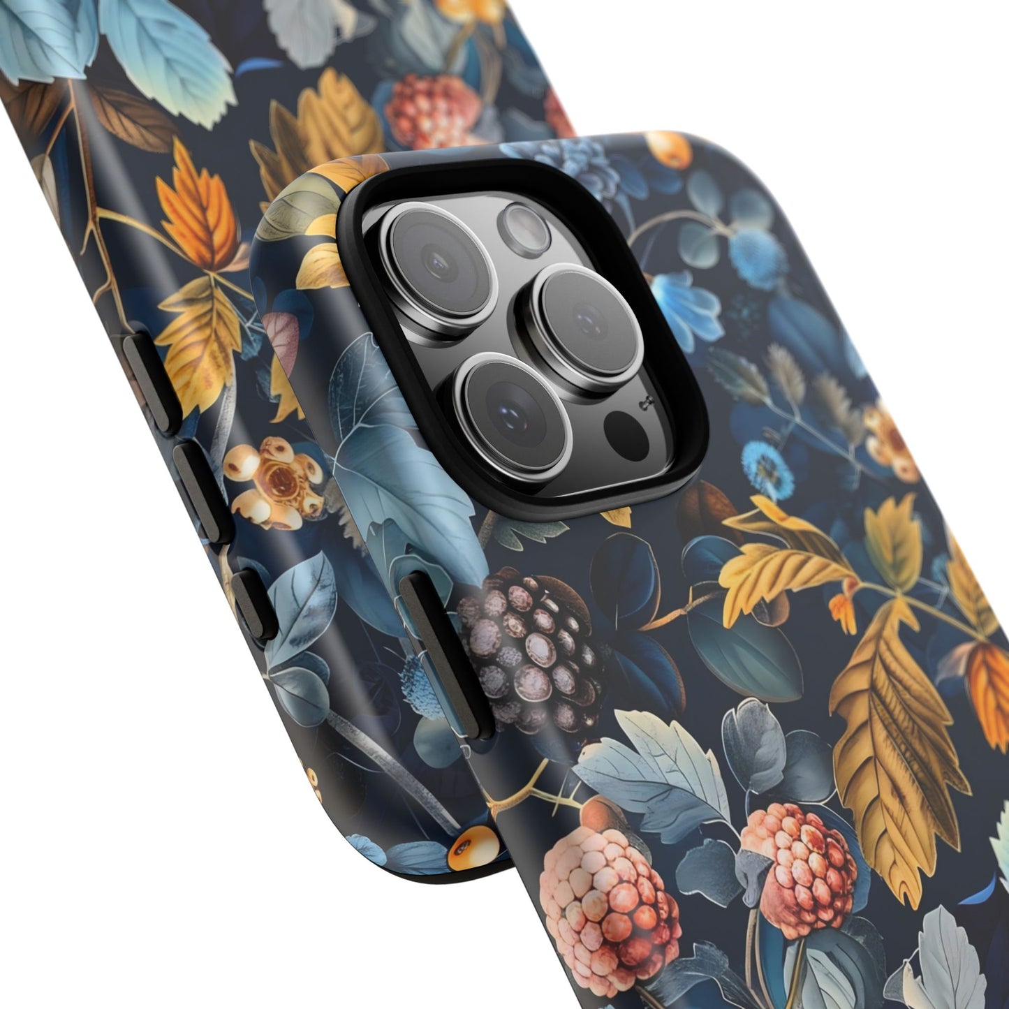 Floral iPhone Case, Tough Phone Cover, Nature-inspired Accessory, Gift for Her, Trendy Protection Case