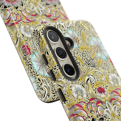 Floral Phone Case - Tough Cases, Floral Design, Stylish, Protective, Unique Gift for Her, Phone Accessories
