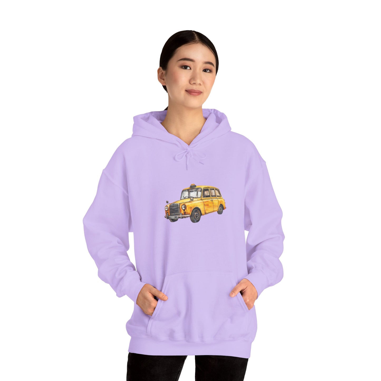 Unisex Heavy Blend™ Hooded Sweatshirt - British Vintage Car