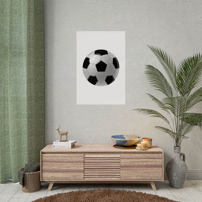 Soccer-Themed Rolled Posters | Perfect for Sports Decor, Game Room, Youth Birthdays, Gifts for Soccer Fans, Wall Art