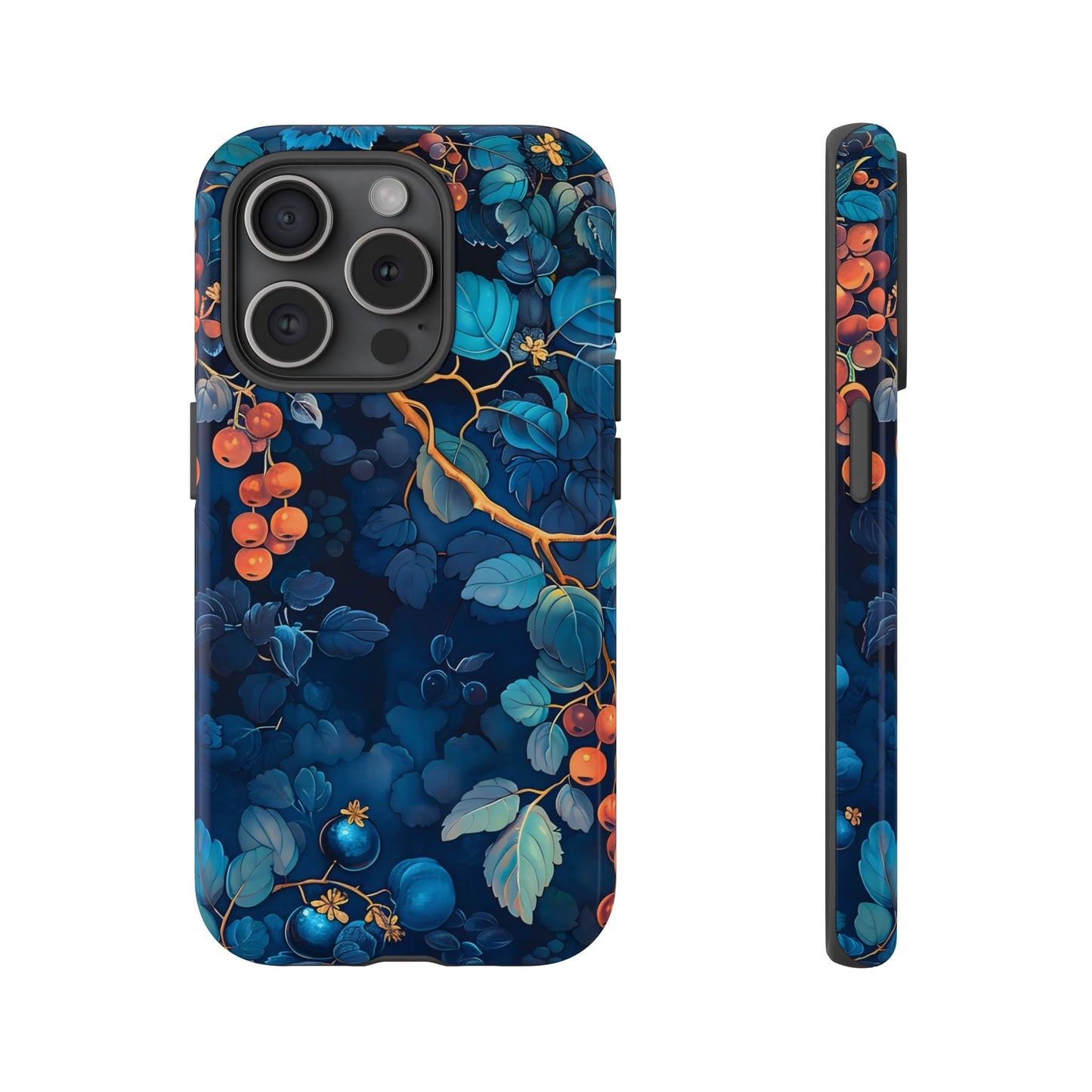 Artistic Phone Case with Floral Design, Tough Cases for iPhone, Nature-Inspired Accessory, Unique Gift for Her, Protective Cover