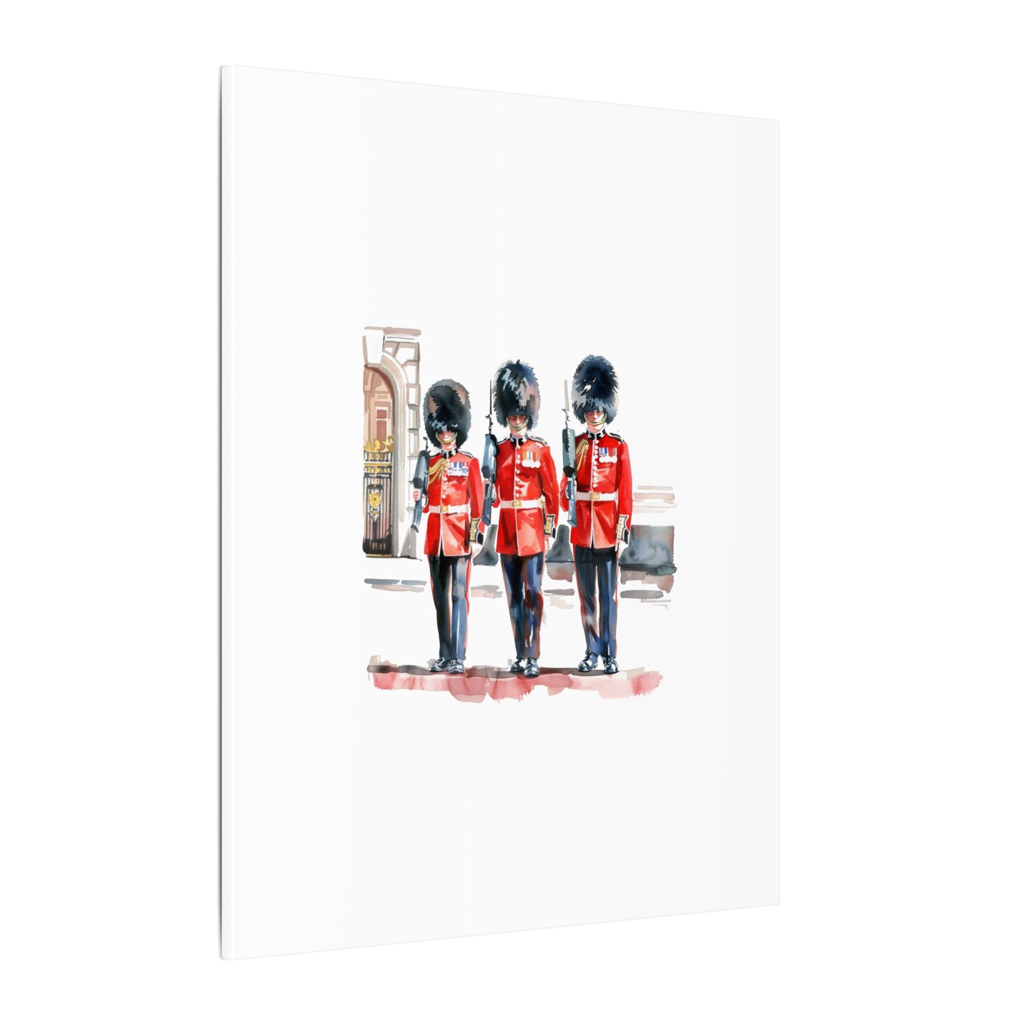 Royal Guards Canvas Print, British Wall Art, Home Decor, Unique Gift, London Culture