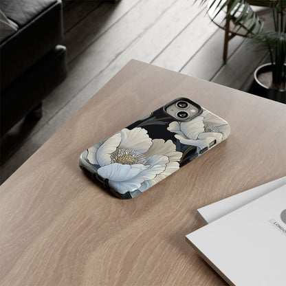 Floral Phone Case, Tough Cases for Women, Stylish Phone Cover, Floral Design Phone Protector, Nature Inspired Tech Accessories