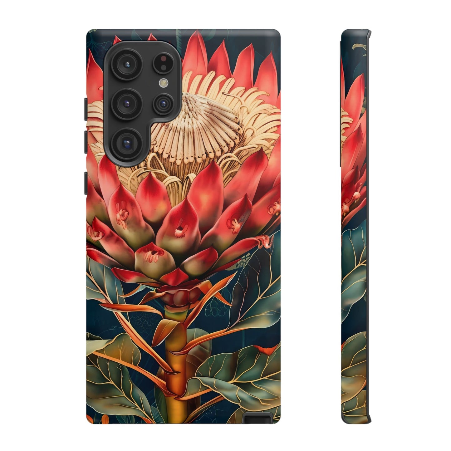 Tough Cases: Vibrant Floral Phone Case, Tough Phone Covers, Floral Art Cases, Nature Design Accessories, Gift for Nature Lovers