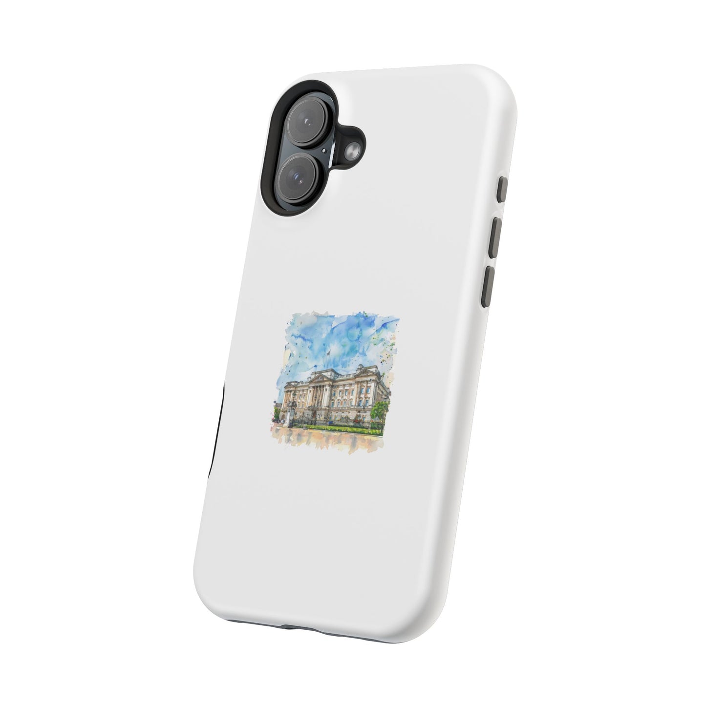 Artistic Magnetic Phone Case, Custom Tough Case, Unique Phone Cover, Gift for Travelers, Landscape Design, Protective Case