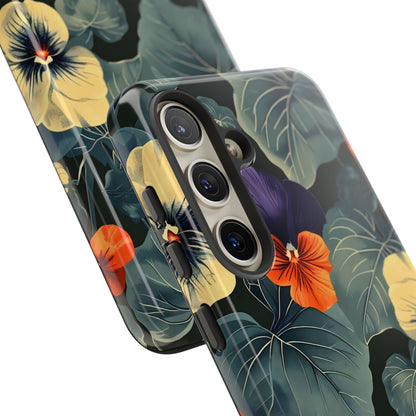 Tough Cases Floral iPhone Case, Tough Phone Cover, Stylish Floral Design, Gift for Her, Summer Vibe, Durable Protective Case