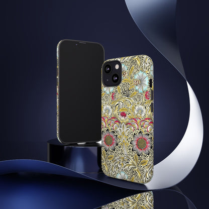 Floral Phone Case - Tough Cases, Floral Design, Stylish, Protective, Unique Gift for Her, Phone Accessories