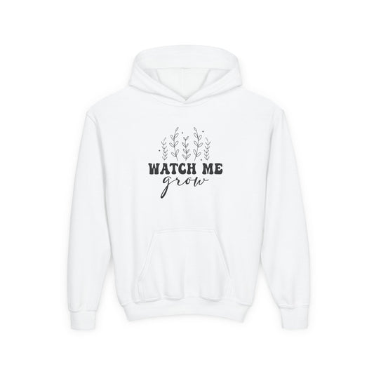 Inspirational Youth Hoodie - "WATCH ME GROW"