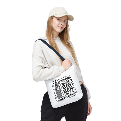 London-Themed Tote Bag, Perfect for Travelers, Gifts for Friends, Everyday Use, London Souvenir, Unique Tote Bag