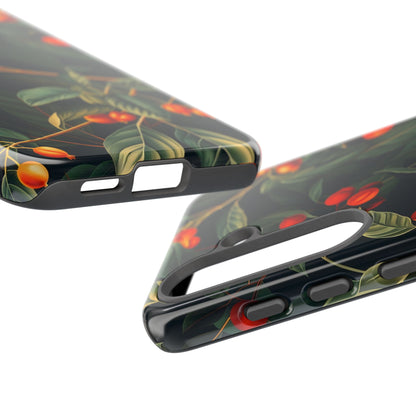 Tough Cases, Floral Phone Case, Nature-Inspired Tech, Unique Gift, Phone Accessory, Botanical Design, Fall Vibes