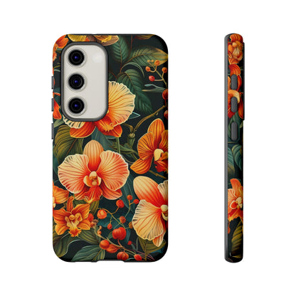 Floral Phone Case - Tough Cases, Protective Cover, Gift for Her, Smartphone Accessory, Floral Design, Nature-Inspired