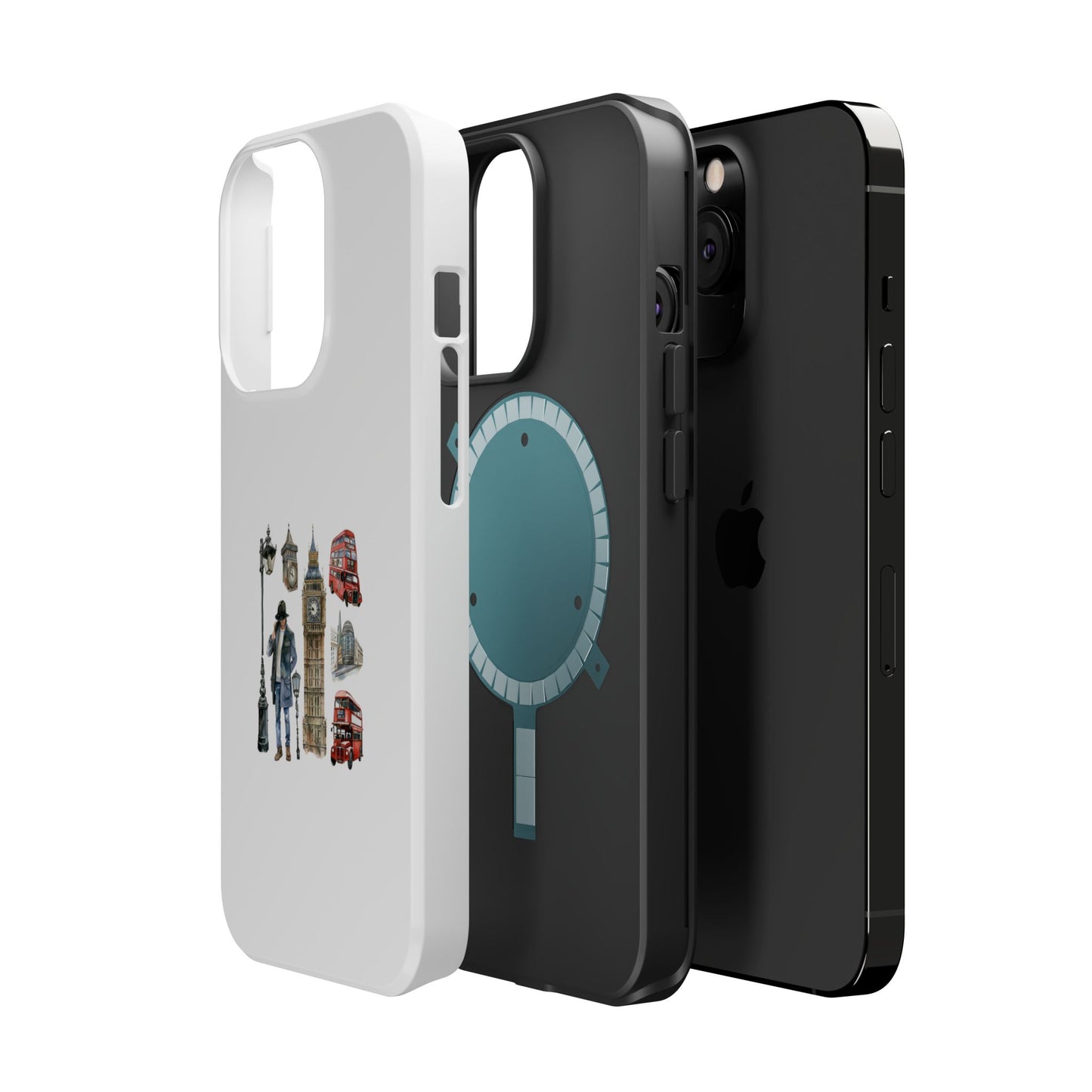 London-Inspired Magnetic Tough Cases | Custom Phone Covers for Travel Lovers, Gift for Friends, Unique Accessories, Phone Protection