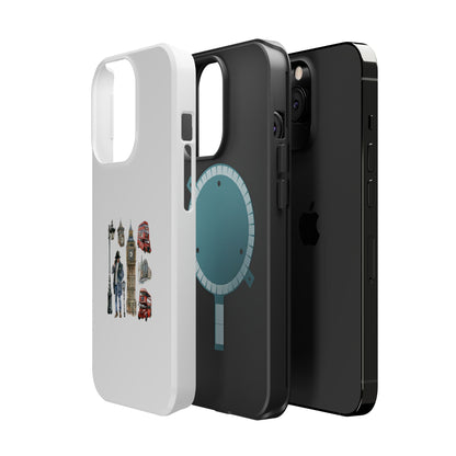 London-Inspired Magnetic Tough Cases | Custom Phone Covers for Travel Lovers, Gift for Friends, Unique Accessories, Phone Protection