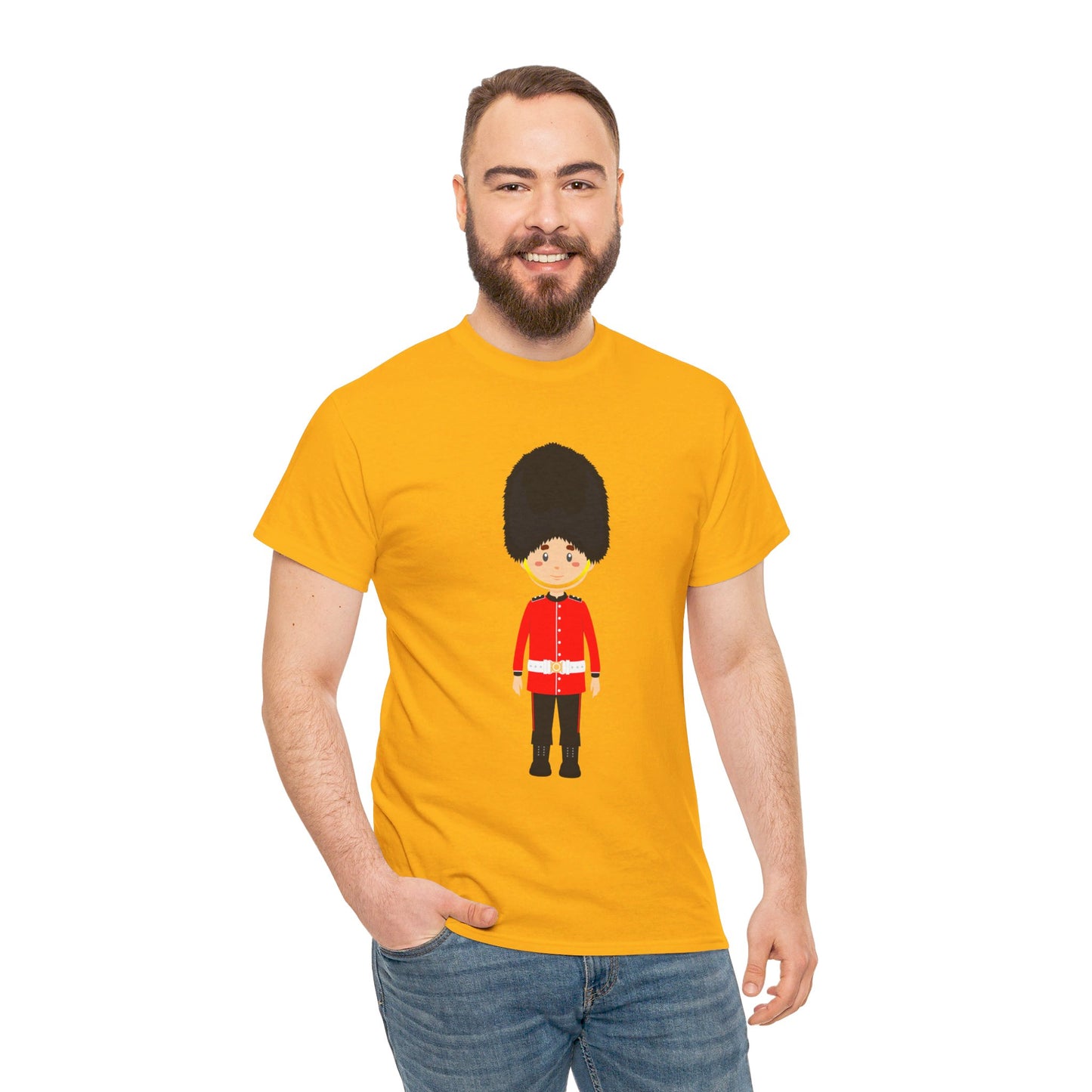 Red Jacket - Bodmin Keep Rich Unisex Heavy Cotton T-Shirt