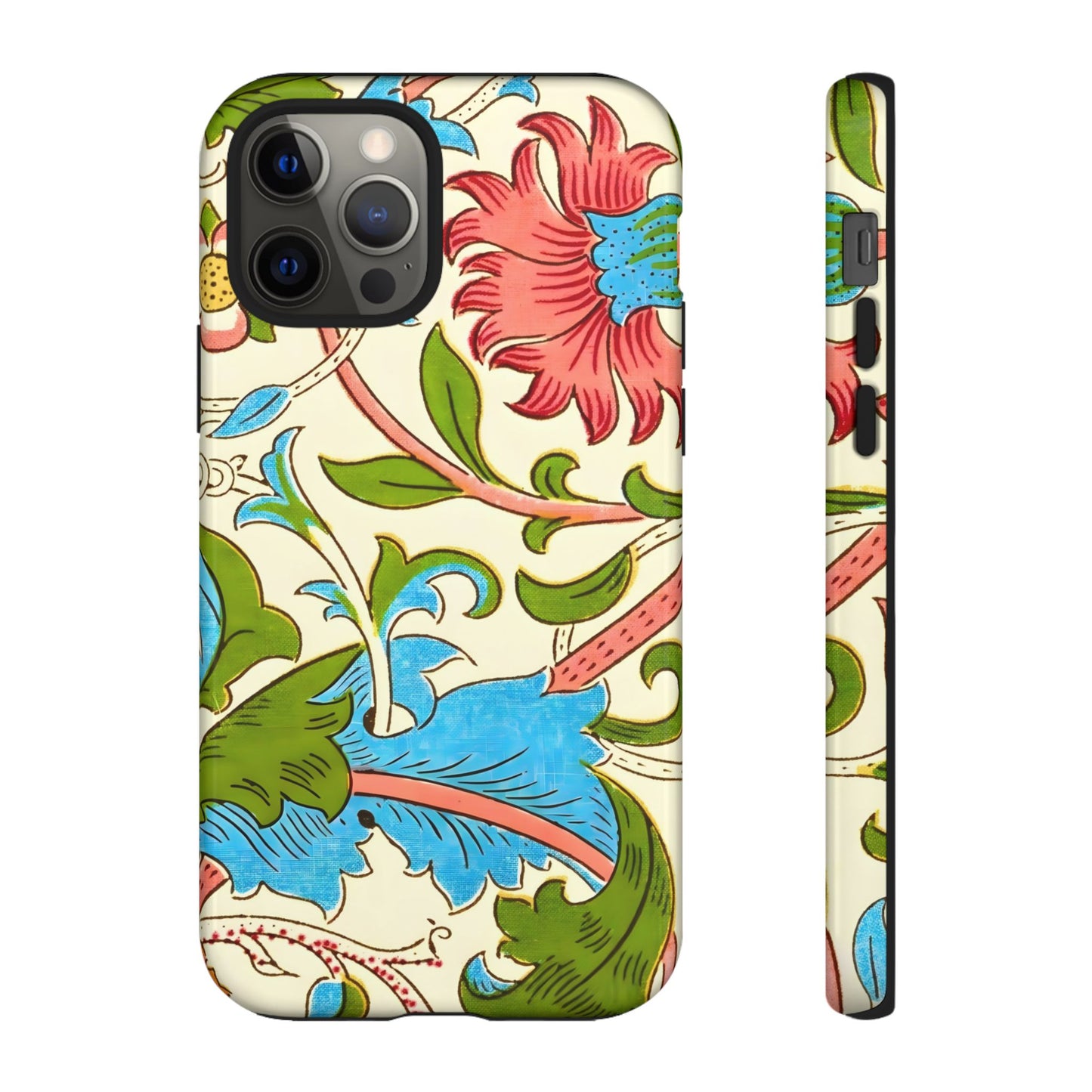 Tough Floral Phone Case - Artistic Smartphone Cover, Floral Print Gift, Protective Case | For Nature Lovers, Stylish Accessory, Phone [...]