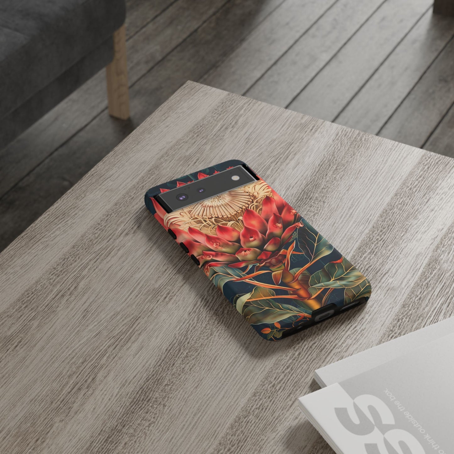Tough Cases: Vibrant Floral Phone Case, Tough Phone Covers, Floral Art Cases, Nature Design Accessories, Gift for Nature Lovers