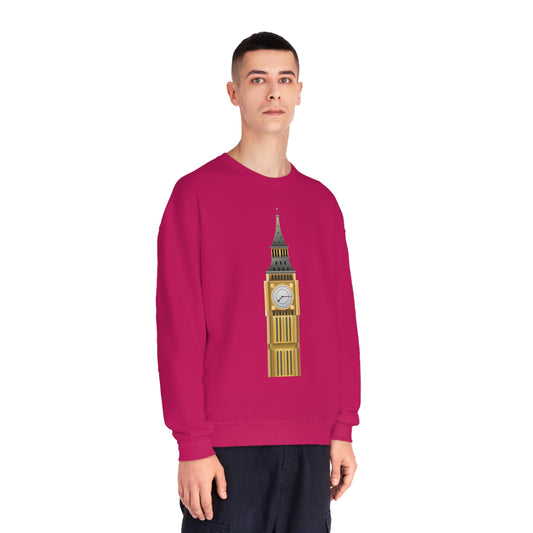Unisex NuBlend® Crewneck Sweatshirt - Iconic Big Ben Clock Tower