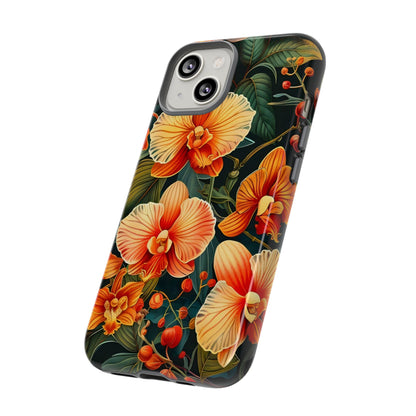 Floral Phone Case - Tough Cases, Protective Cover, Gift for Her, Smartphone Accessory, Floral Design, Nature-Inspired