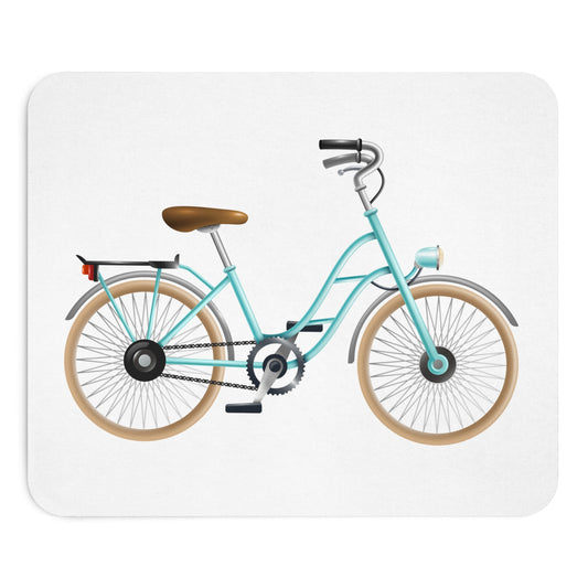 Bicycle Design Mouse Pad | Vintage Bike Office Decor | Ergonomic Desk Mat | Gift for Cyclists | Work From Home Accessories