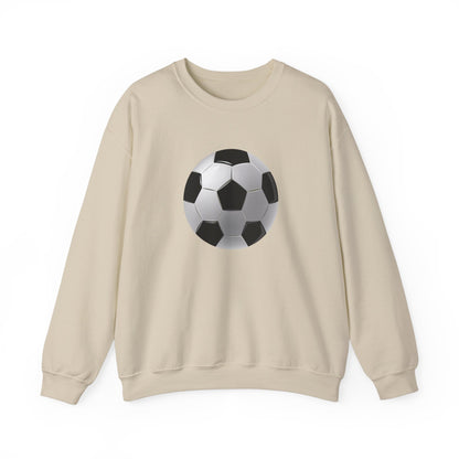 Unisex Heavy Blend™ Crewneck Sweatshirt Lightweight - Dynamic Football Design