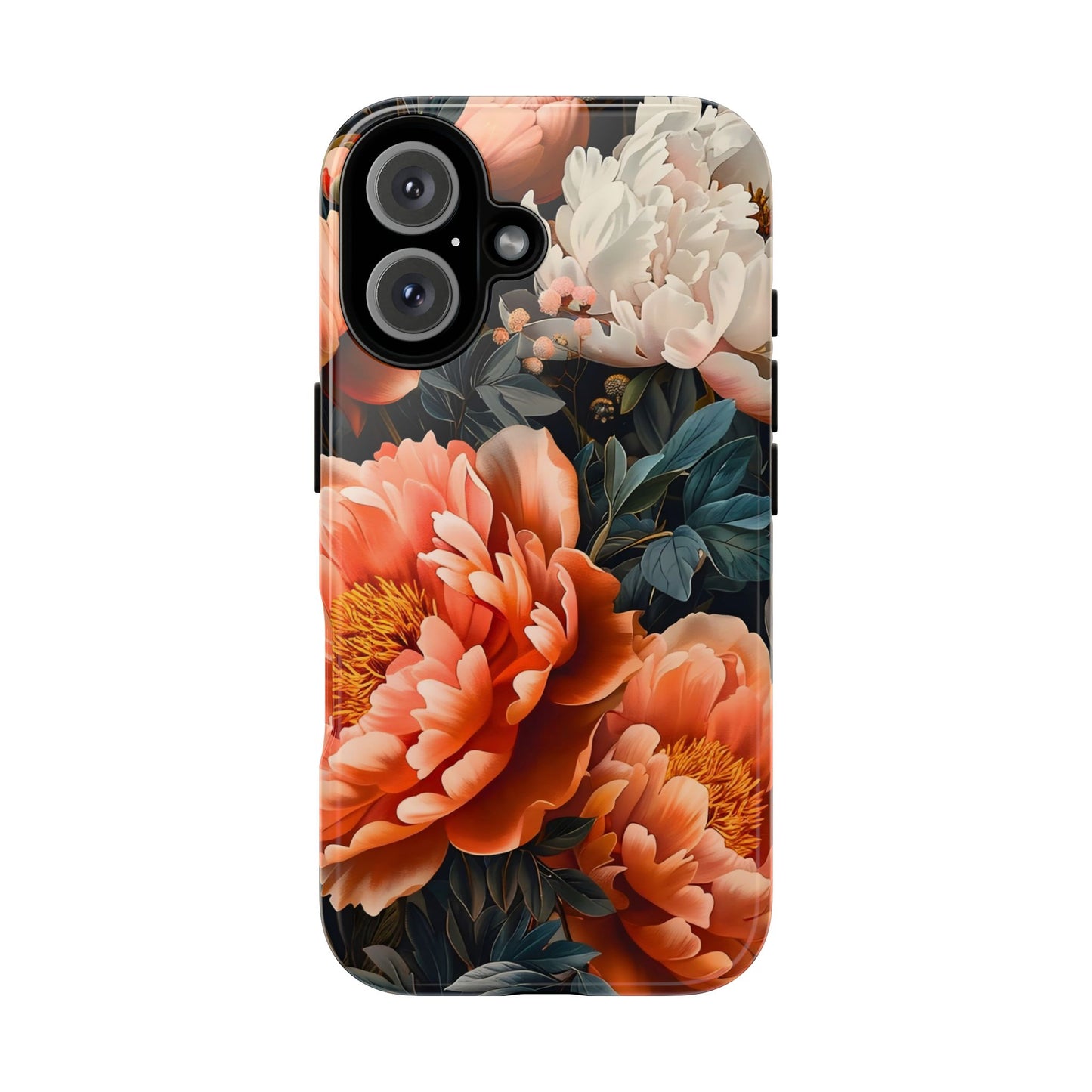 Floral Phone Case - Tough Cases, Durable Cover, Flower Design, Unique Gift, Phone Accessories