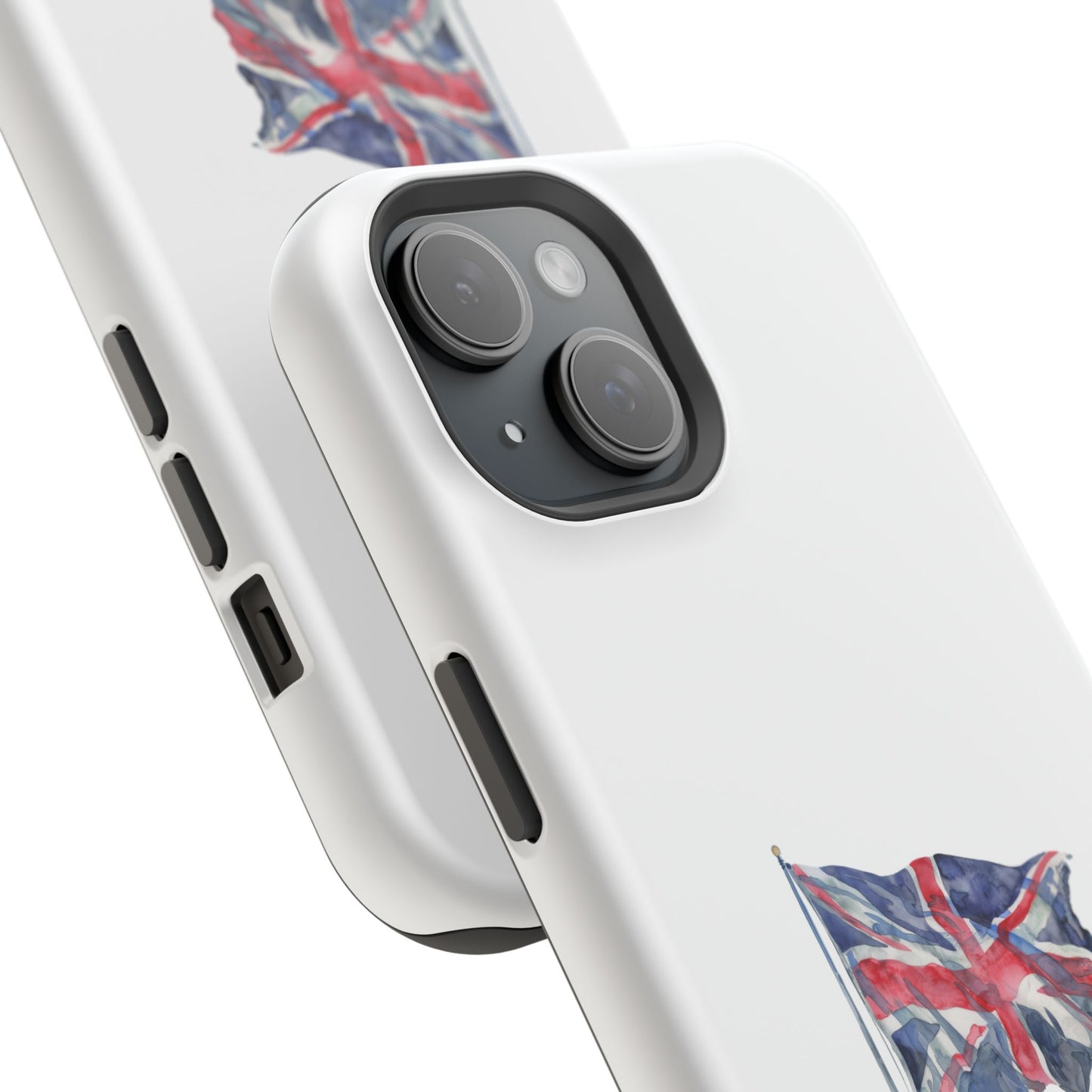 UK Flag Magnetic Tough Case, Durable Phone Cover, British Pride Accessory, Gift for Travelers, Patriot’s Tech Protector