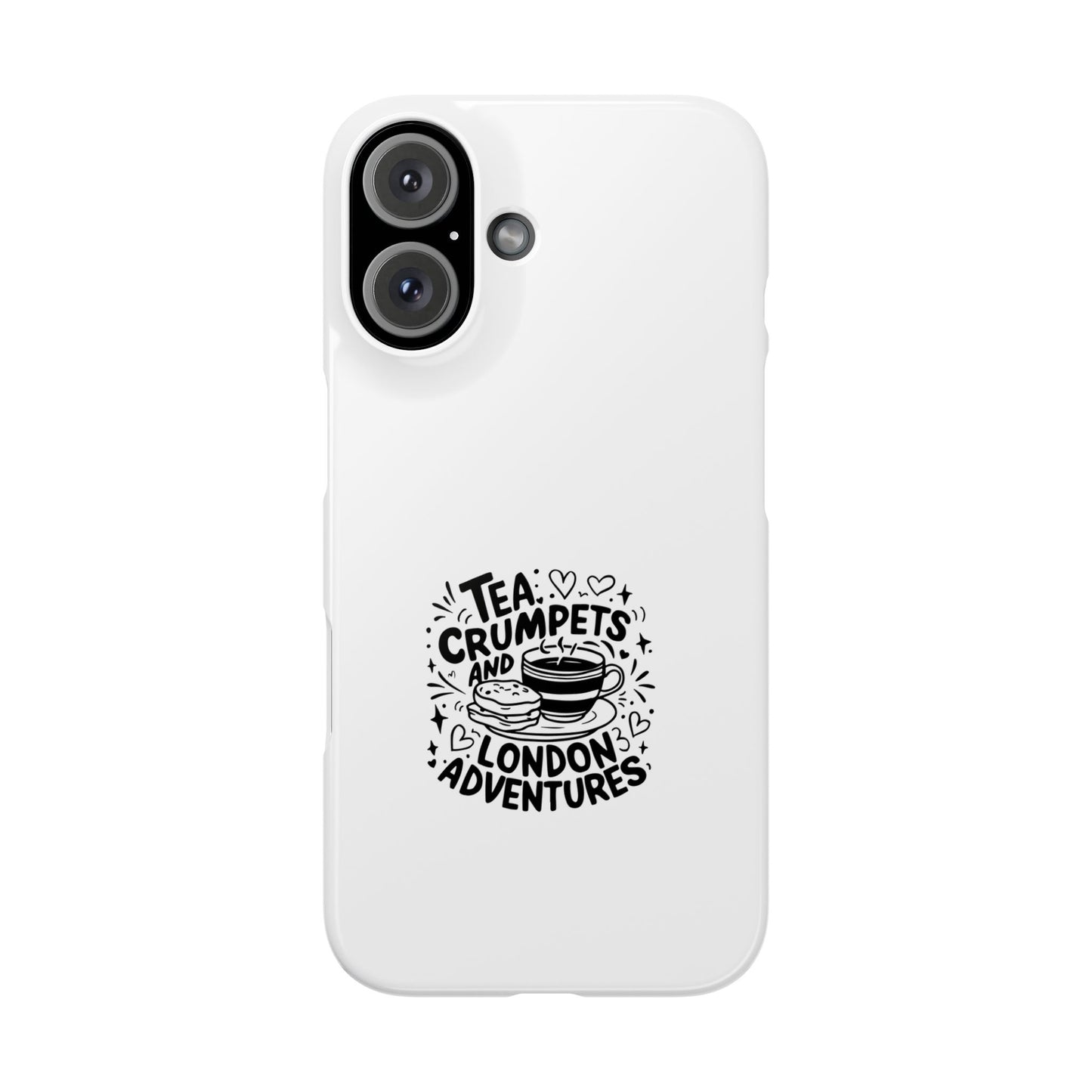 Charming Slim Phone Cases for Tea Lovers | Unique London Adventures | Fun Gift for Friends, Trendy Accessories, Travel Enthusiasts, [...]